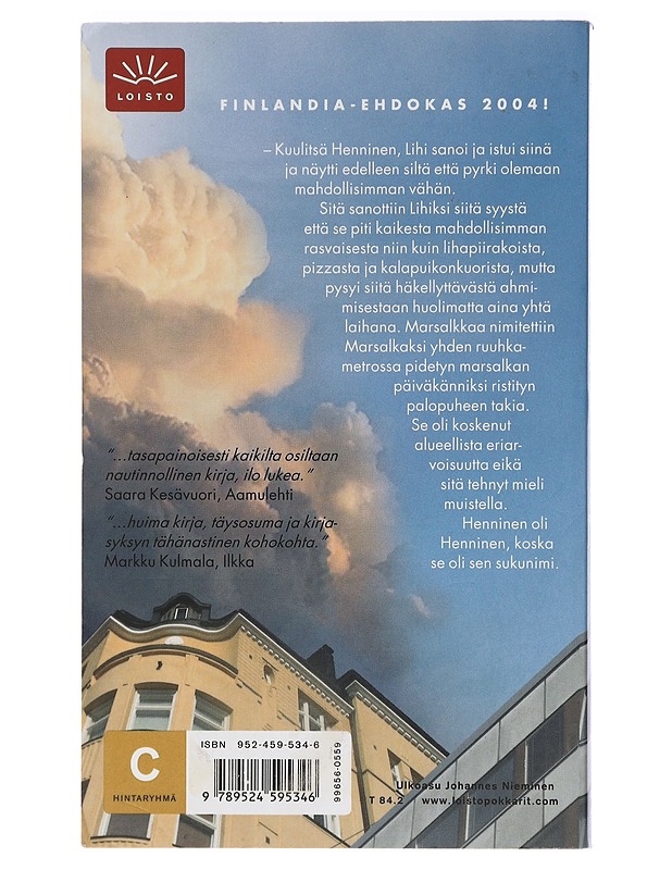 Pussikaljaromaani - Mikko Rimminen - Romaanit ja novellit - 10105405413 - 1