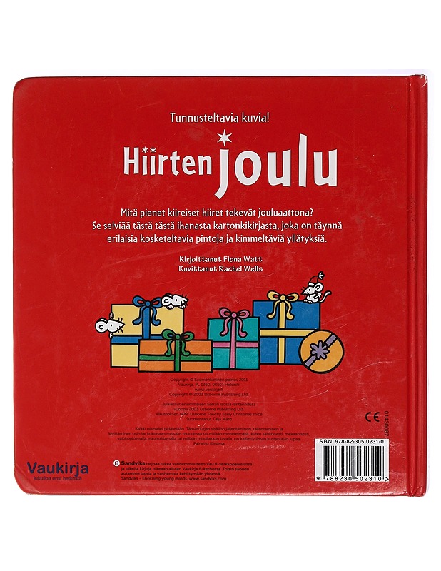 Hiirten joulu - Watt, Fiona - Lastenkirjat - 10105405420 - 1