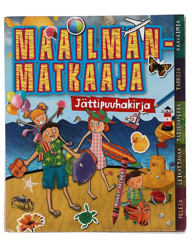 Maailmanmatkaaja jättipuuhakirja - Lastenkirjat - 10105405428 - 0