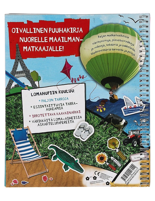 Maailmanmatkaaja jättipuuhakirja - Lastenkirjat - 10105405428 - 1