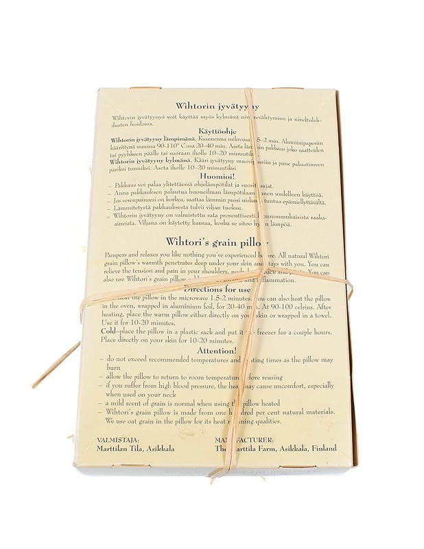 MARTTILAN TILA Wihtorin jyvätyyny - Muut urheiluvälineet ja vapaa-aika - 10105405437 - 1