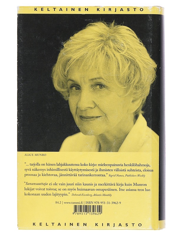 Sanansaattaja : kertomuksia - Munro, Alice - Romaanit ja novellit - 10105405439 - 1