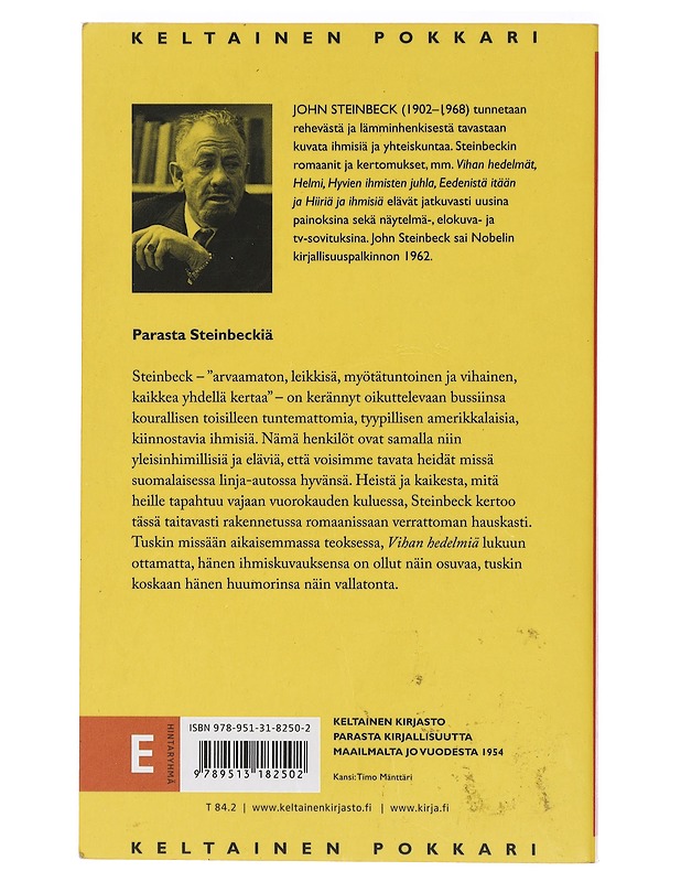 Oikutteleva bussi - Steinbeck, John - Romaanit ja novellit - 10105405442 - 1