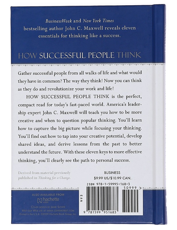 How Successful People Think: Change Your Thinking, Change Your Life - Tietokirjat ja oppaat - 10105405443 - 1