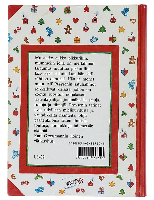 Eukko pikkurillin joulukirja - Prøysen, Alf - Lastenkirjat - 10105405452 - 1