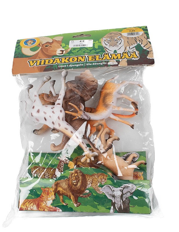 LELUKULMA Viidakon elämää - lelueläinsetti - Lasten lelut - 10105405541 - 0