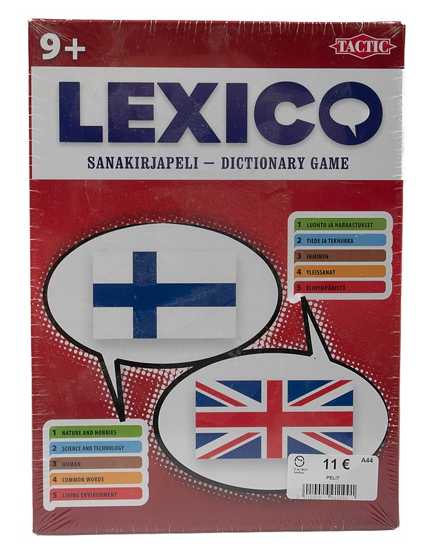 TACTIC Lexico sanakirjapeli - Lautapelit - 10105405584 - 0