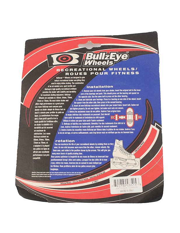 BULLZEYE WHEELS 80mm rullaluistinrenkaat - Muut urheiluvälineet ja vapaa-aika - 10105405596 - 1