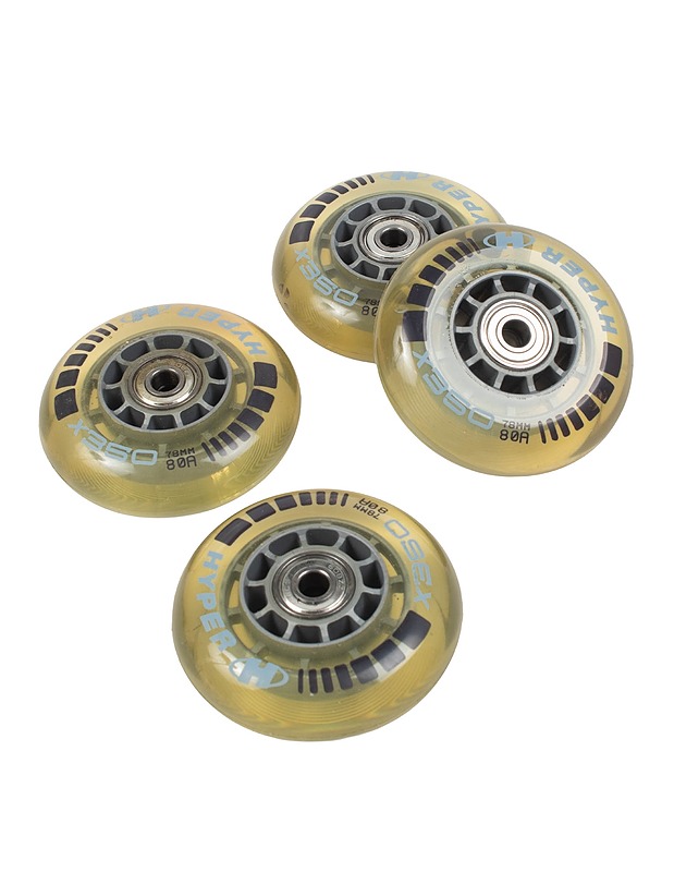 HYPER X350 78mm rullaluistinrenkaat - Muut urheiluvälineet ja vapaa-aika - 10105405621 - 0