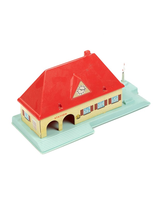 Retro juna-asema lelu - Muut sisustustavarat - 10105405625 - 0