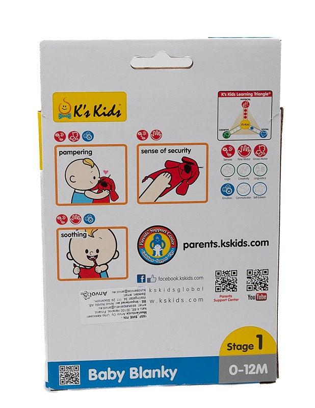 K'S KIDS Baby Blanky uniriepu - Lasten lelut - 10105405627 - 1