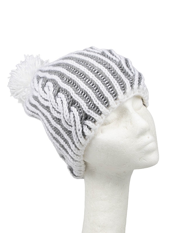 Neulottu pipo - Päähineet - 10105405635 - 0