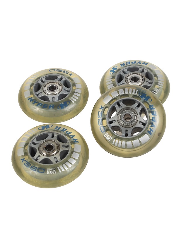 HYPER X360 80mm rullaluistinrenkaat - Muut urheiluvälineet ja vapaa-aika - 10105405636 - 0