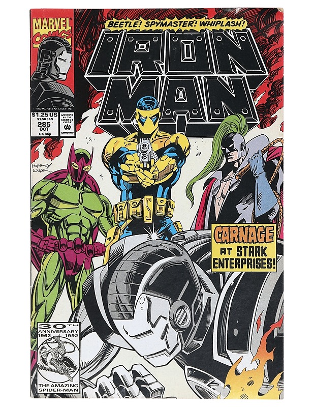 Marvel: Iron Man #285 October - Sarjakuvat - 10105405649 - 0