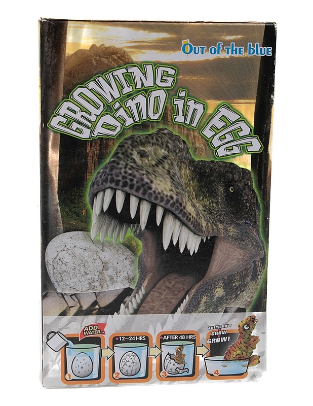 OUT OF THE BLUE Growing Dino in Egg lelu - Lasten lelut - 10105405723 - 1