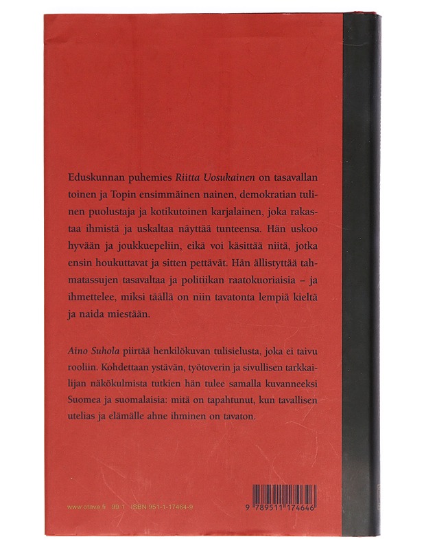 Riitta Uosukainen : punainen vaate - Aino Suhola - Elämäkerrat ja muistelmat - 10105405726 - 1