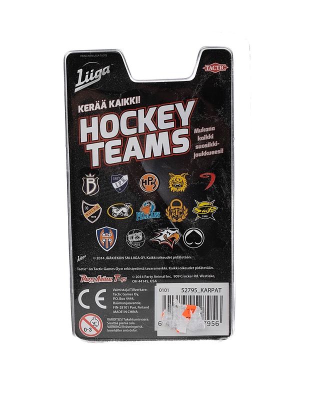 TACTIC Hockey Teams Kärpät keräilyfiguuri - Lasten lelut - 10105405729 - 1