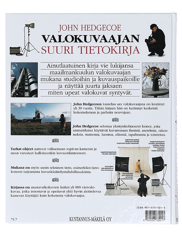 Valokuvaajan suuri tietokirja - Hedgecoe, John - Kirja lahjaksi - 10105405786 - 1