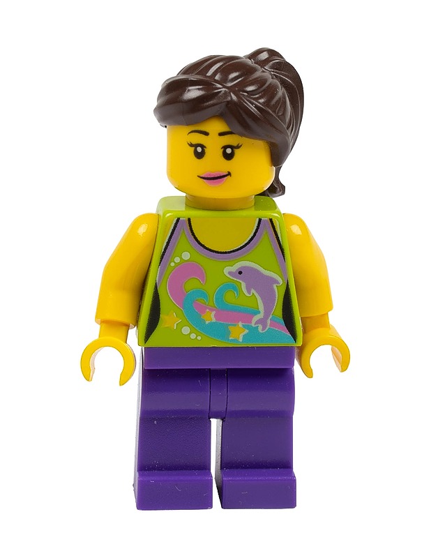 LEGO City: Dolphin Top Girl minifiguuri - Lasten lelut - 10105405810 - 0
