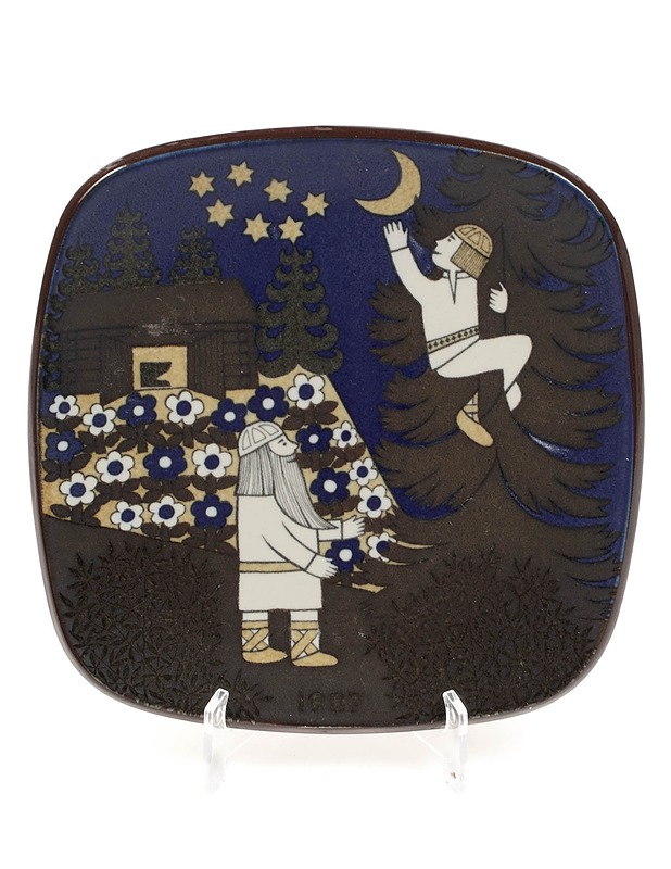 ARABIA Kalevala vuosilautanen 1987 - Designsuosikit - 10105405857 - 0