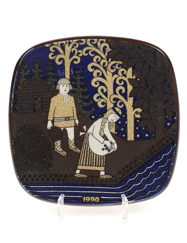 ARABIA Kalevala vuosilautanen 1990 - Designsuosikit - 10105405864 - 0