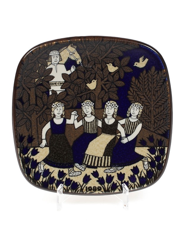 ARABIA Kalevala vuosilautanen 1989 - Designsuosikit - 10105405866 - 0