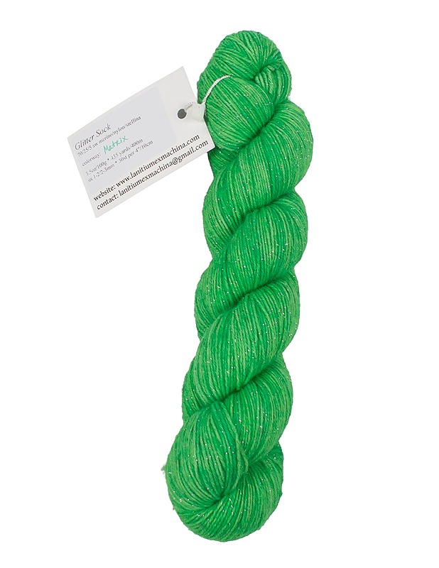 LANITIUM EX MACHINA Glitter Sock neulelanka, 100 g - Käsityö - 10105405878 - 1