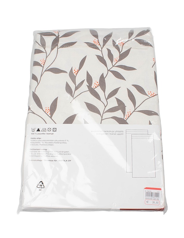 ANNO sivuverho, 2 kpl, 90 x 180 cm - Verhot ja kapat - 10105405899 - 1