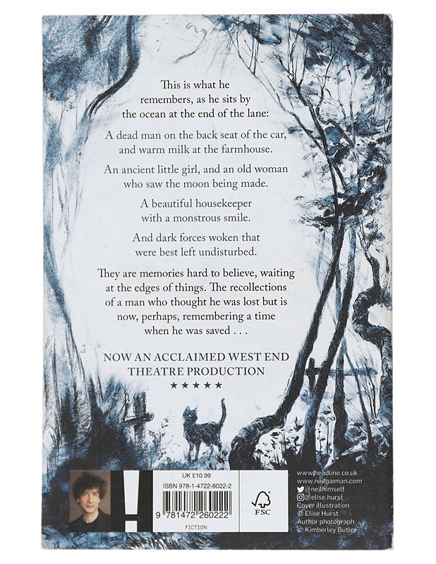 The ocean at the end of the lane - Gaiman, Neil - Fantasia- ja scifi - 10105405926 - 1