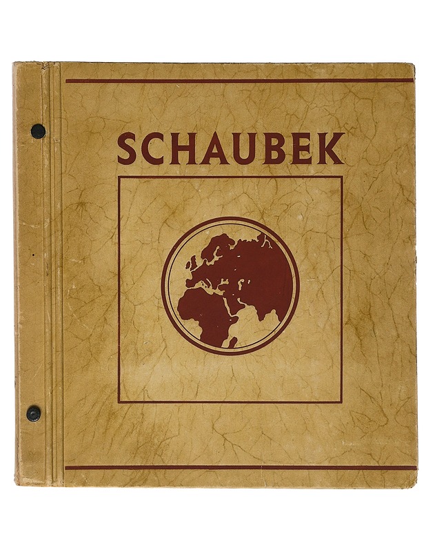 Schaubek postimerkkialbumi - C. F. Lücke - Historiakirjat - 10105405939 - 0