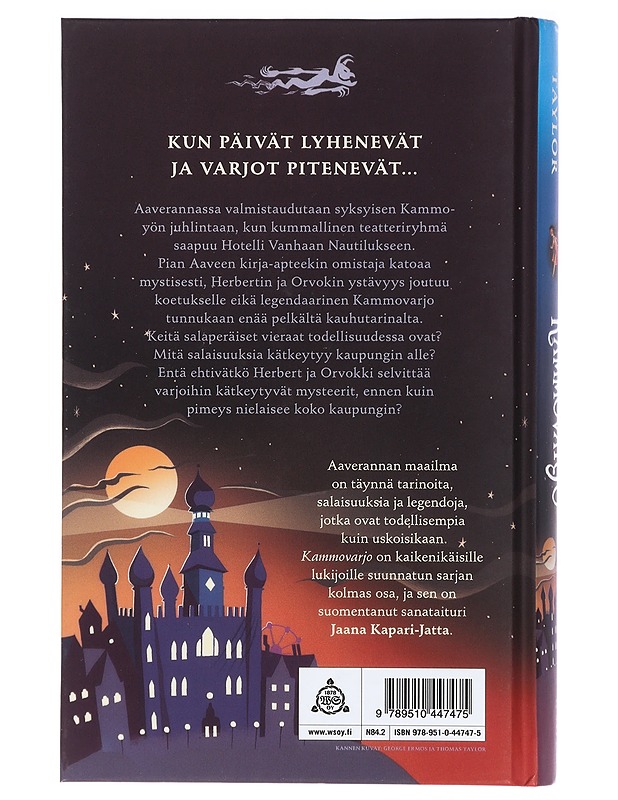 Kammovarjo - Taylor, Thomas - Fantasia- ja scifi - 10105405960 - 1