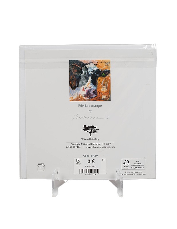 MILKWOOD Friesian orange korttisetti - Askartelu - 10105405965 - 1