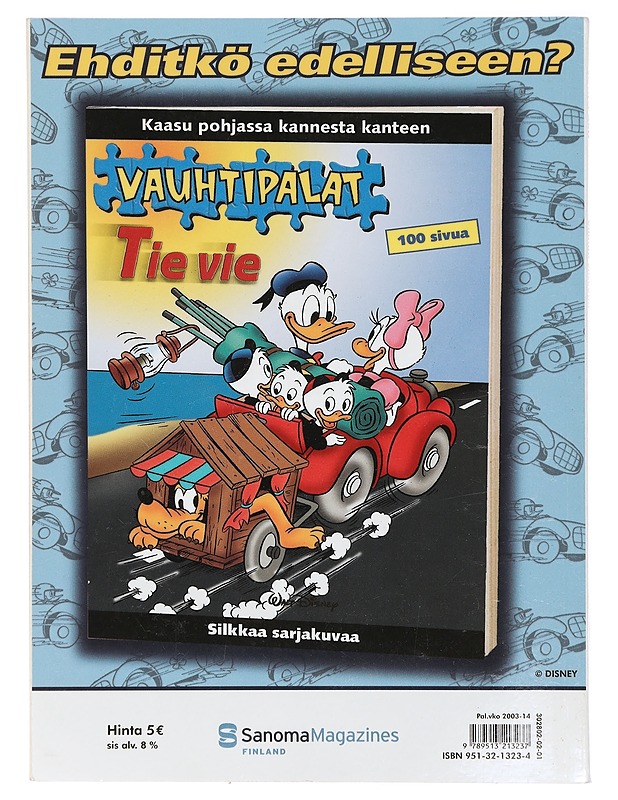 Joulu-Aku : vilinää, vilskettä : silkkaa sarjakuvaa - Disney, Walt - Sarjakuvat - 10105406001 - 1