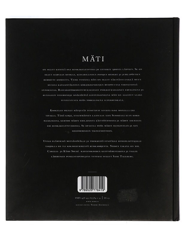 Mäti : helmiä lautasella - Tarmio, Janne - Historiakirjat - 10105406036 - 1