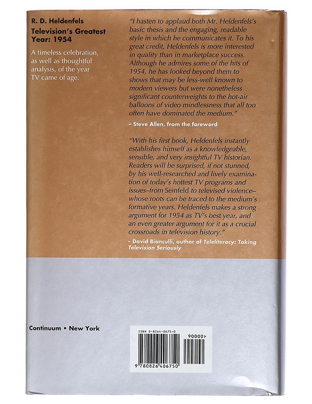 Television's Greatest Year: 1954 - Richard Heldenfels - Historiakirjat - 10105406075 - 1