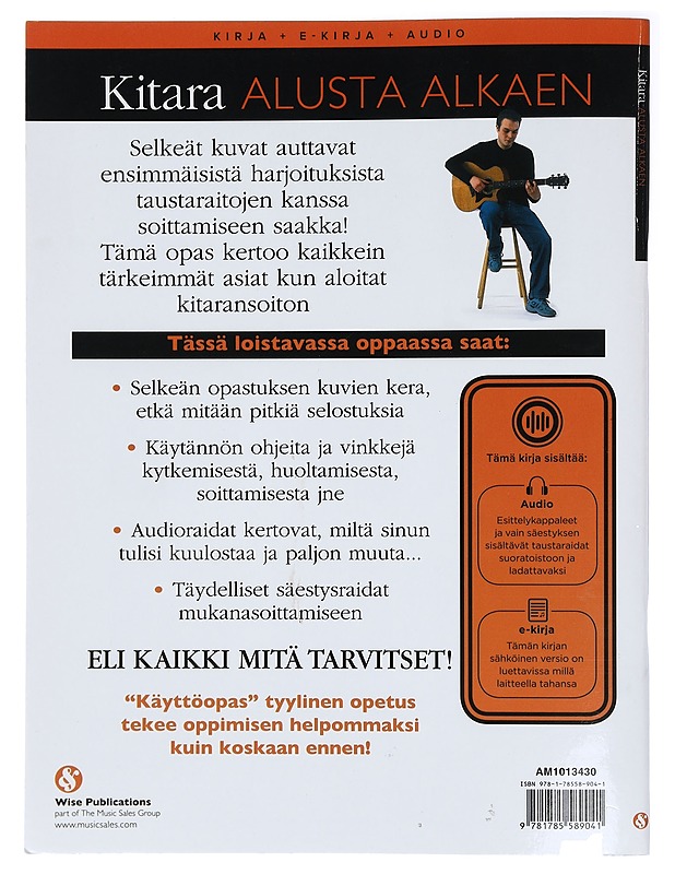 Kitara : alusta alkaen - Dick, Arthur - Harrastekirjat - 10105406086 - 1