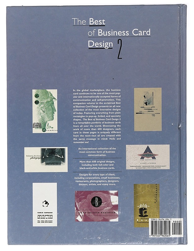 The Best of Business Card Design 2 - Lynne Havifhurst, Karen Gourley Lehman, Maryanne Martin - Taide- ja kulttuurikirjat - 10105406104 - 1