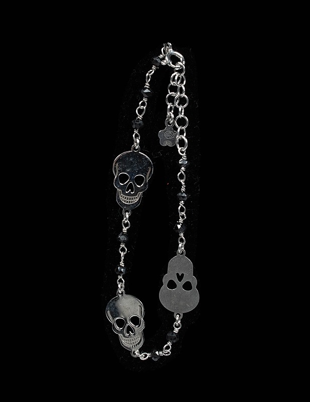 Pääkallo korusetti, 2 osaa - Korut - 10105406121 - 2