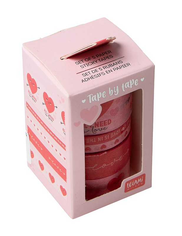 LEGAMI MILANO Tape by tape washiteipit, 5 kpl - Askartelu - 10105406163 - 0