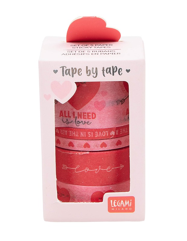 LEGAMI MILANO Tape by tape washiteipit, 5 kpl - Askartelu - 10105406163 - 1