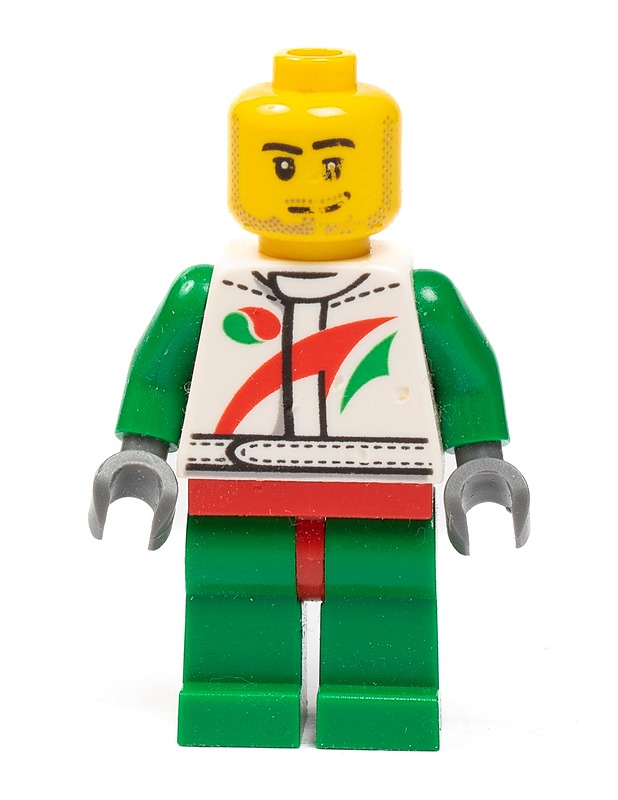 LEGO Grand Prix kilpa-auton kuljettaja minifiguuri - Lasten lelut - 10105406160 - 0