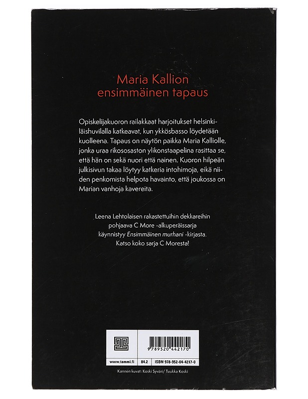 Ensimmäinen murhani - Leena Lehtolainen - Jännitys ja dekkarit - 10105406179 - 1