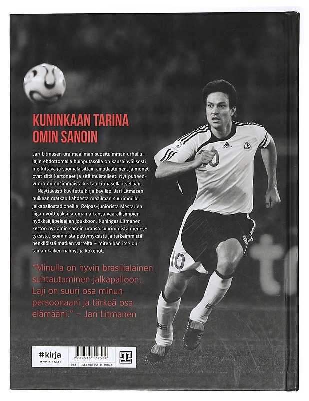 Litmanen10 - Litmanen, Jari - Elämäkerrat ja muistelmat - 10105406195 - 1