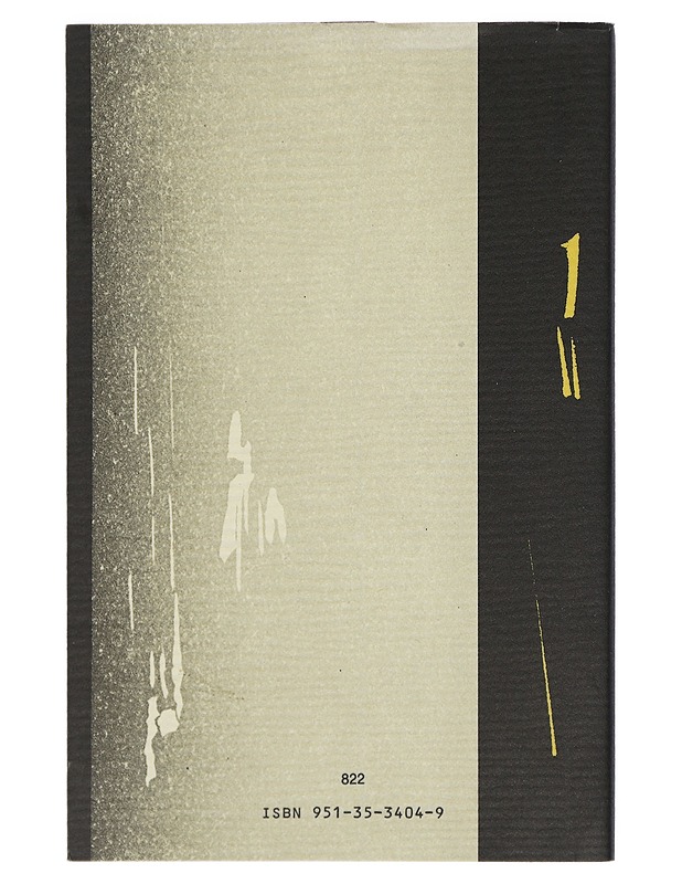 Nälän ja selibaatin runot - Tommy Tabermann - Runot ja näytelmät - 10105406208 - 1