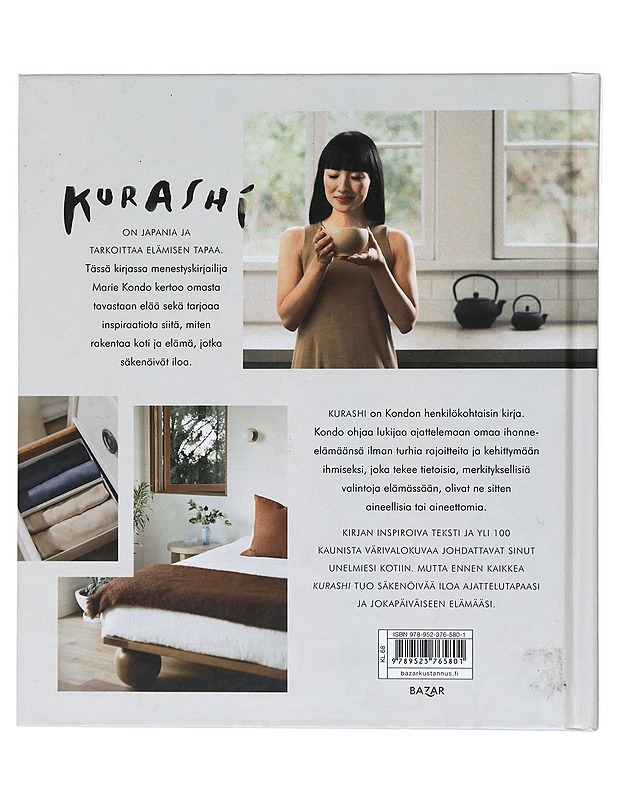 Kurashi : iloa säkenöivä elämä - Kondo, Marie - Tietokirjat ja oppaat - 10105406217 - 1