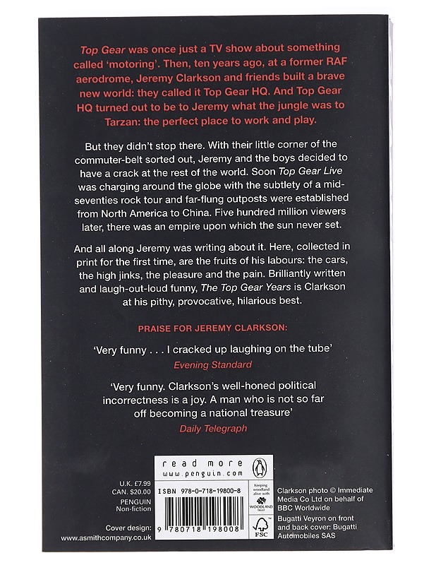 The Top Gear years - Jeremy Clarkson - Elämäkerrat ja muistelmat - 10105406233 - 1