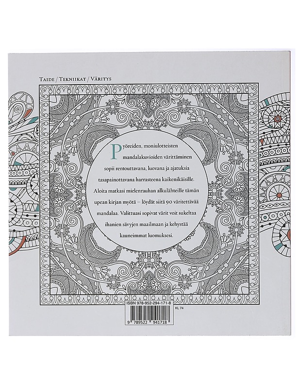 Mandalat : mielenrauhaa ja meditaatiota : värityskirja - Kirja lahjaksi - 10105406238 - 1