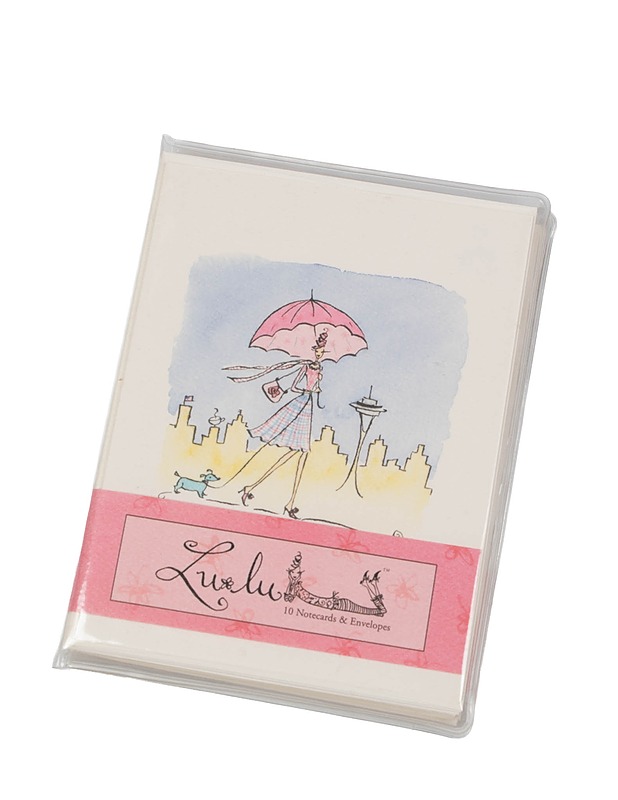 LULU Notecard & Envelopes, muistikortti ja kuori, 10 kpl - Askartelu - 10105406271 - 0