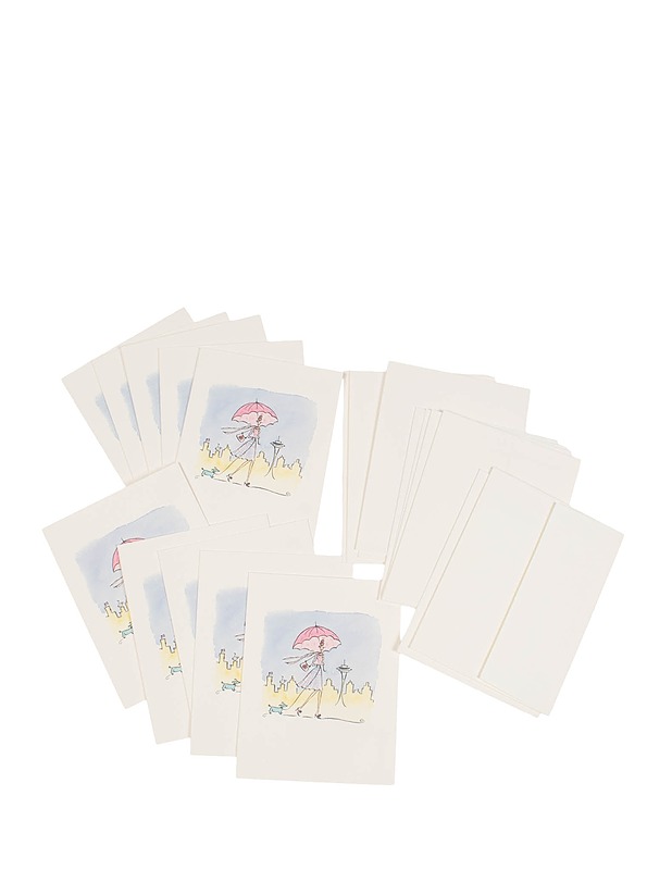 LULU Notecard & Envelopes, muistikortti ja kuori, 10 kpl - Askartelu - 10105406271 - 1