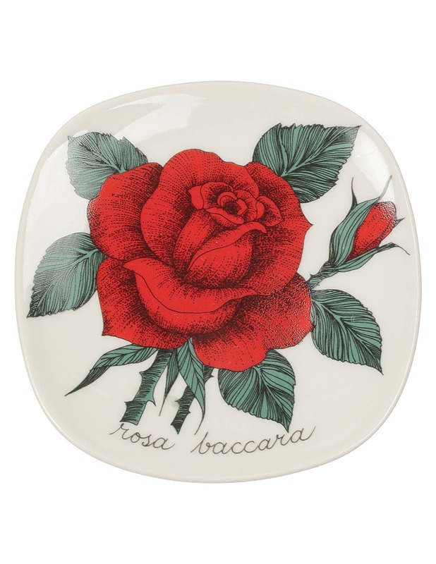 ARABIA Botanica: Rosa baccara seinälautanen - Designsuosikit - 10105406276 - 0